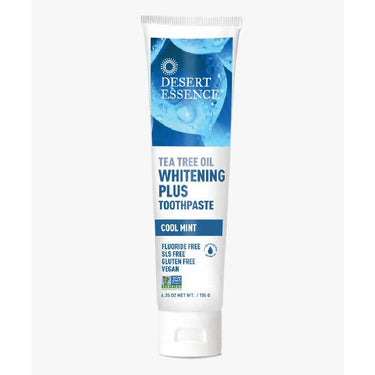Tea Tree Oil Whitening Plus Toothpaste - Dessert Essence
